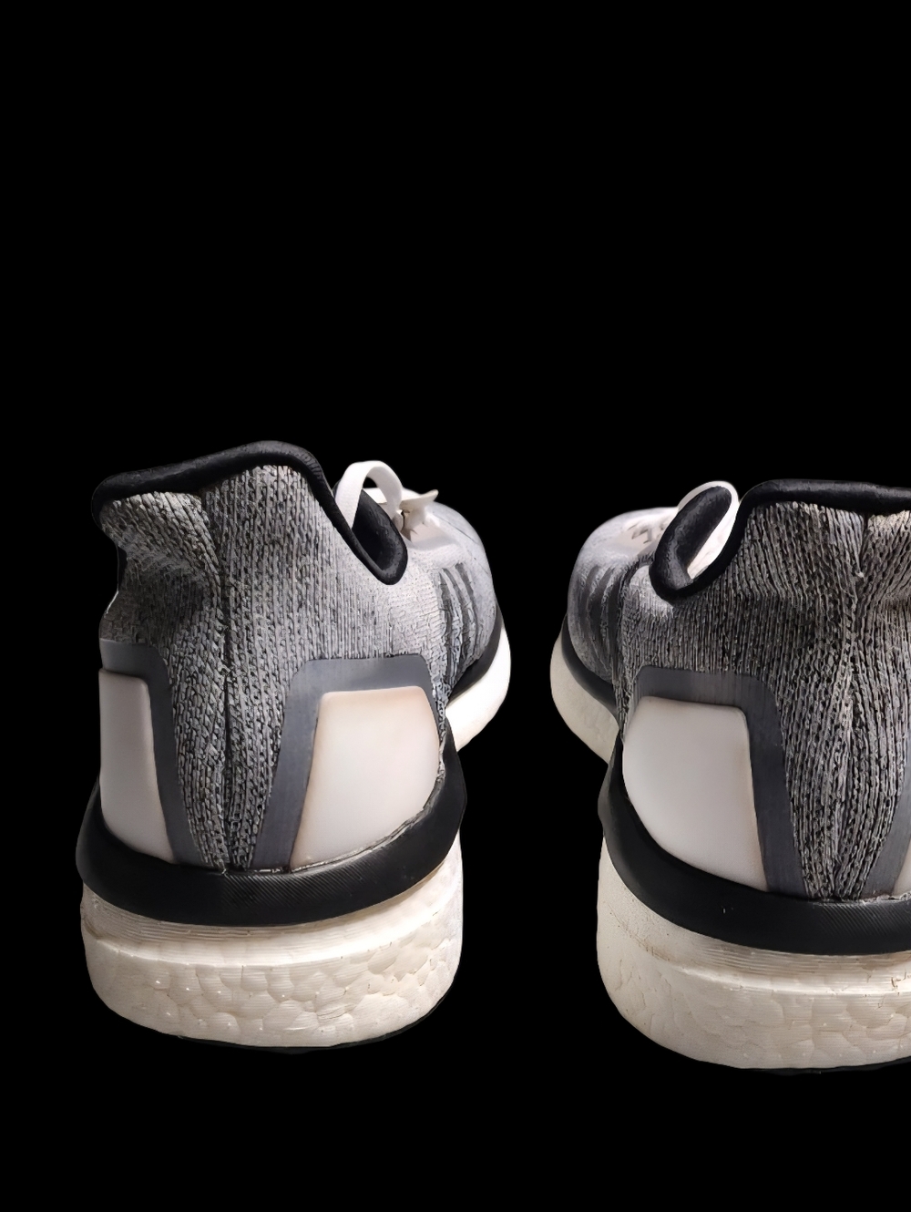 Men's adidas Solar Drive Shoes With Boost Midsole Gray Black and White Size 13 - Picture 6 of 16